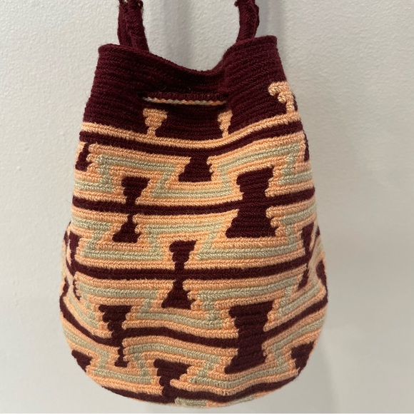 Small Wayuu crotchet crossbody bag - Picture 7 of 15